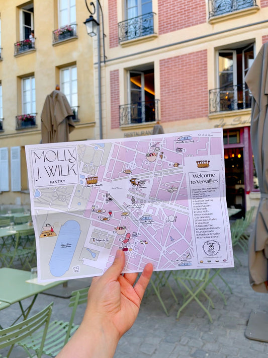 Versailles Favorites Map: MollyJWilk Pastry x Sonja Bajic