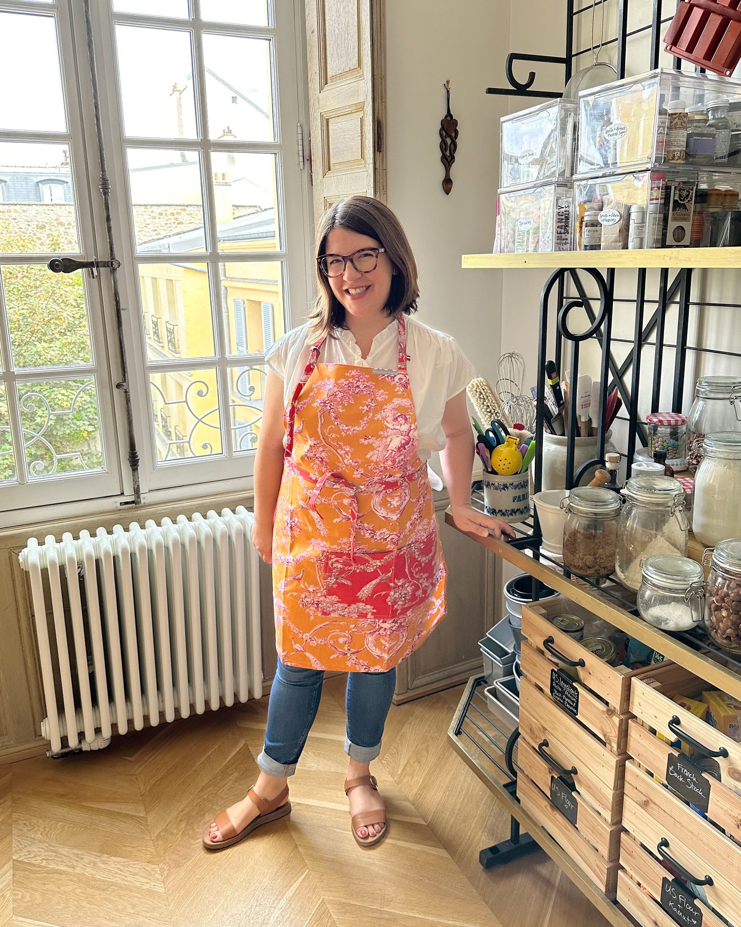 French Toile de Jouy | Apron