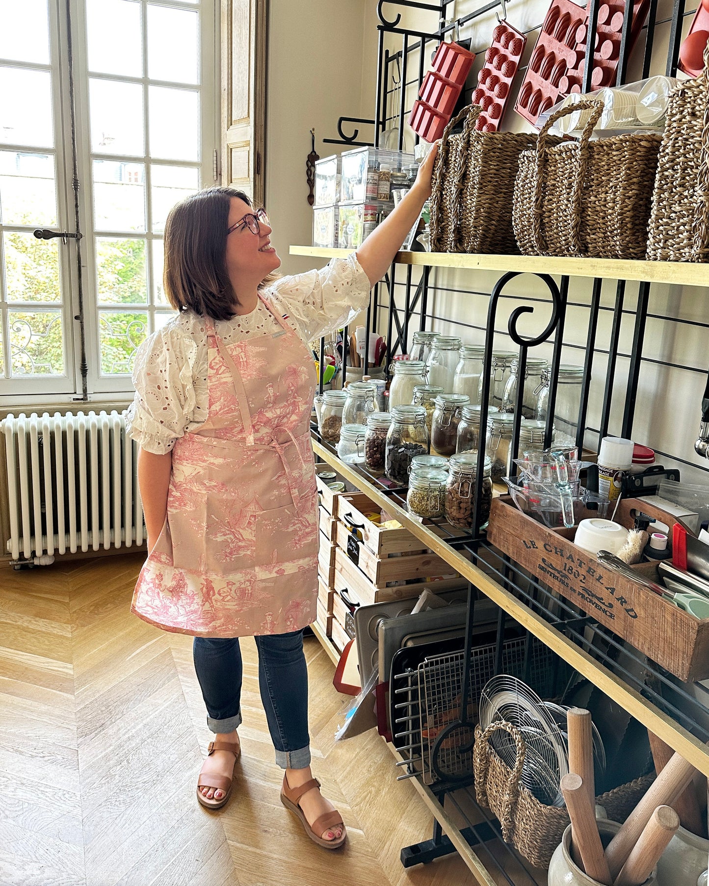 French Toile de Jouy | Apron