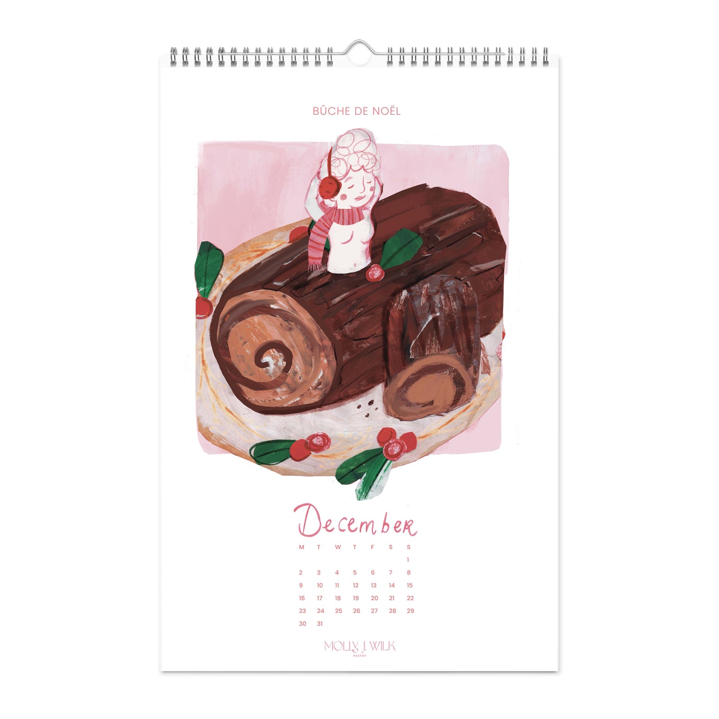 French Pastry Calendar 2024 | MollyJWilk x Anna Lena