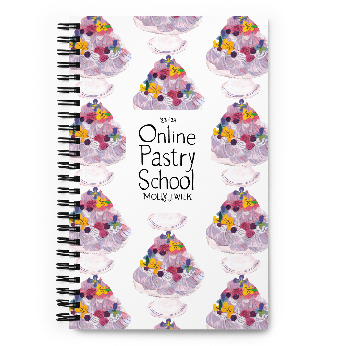 Online Pastry School '23-'24 Spiral notebook