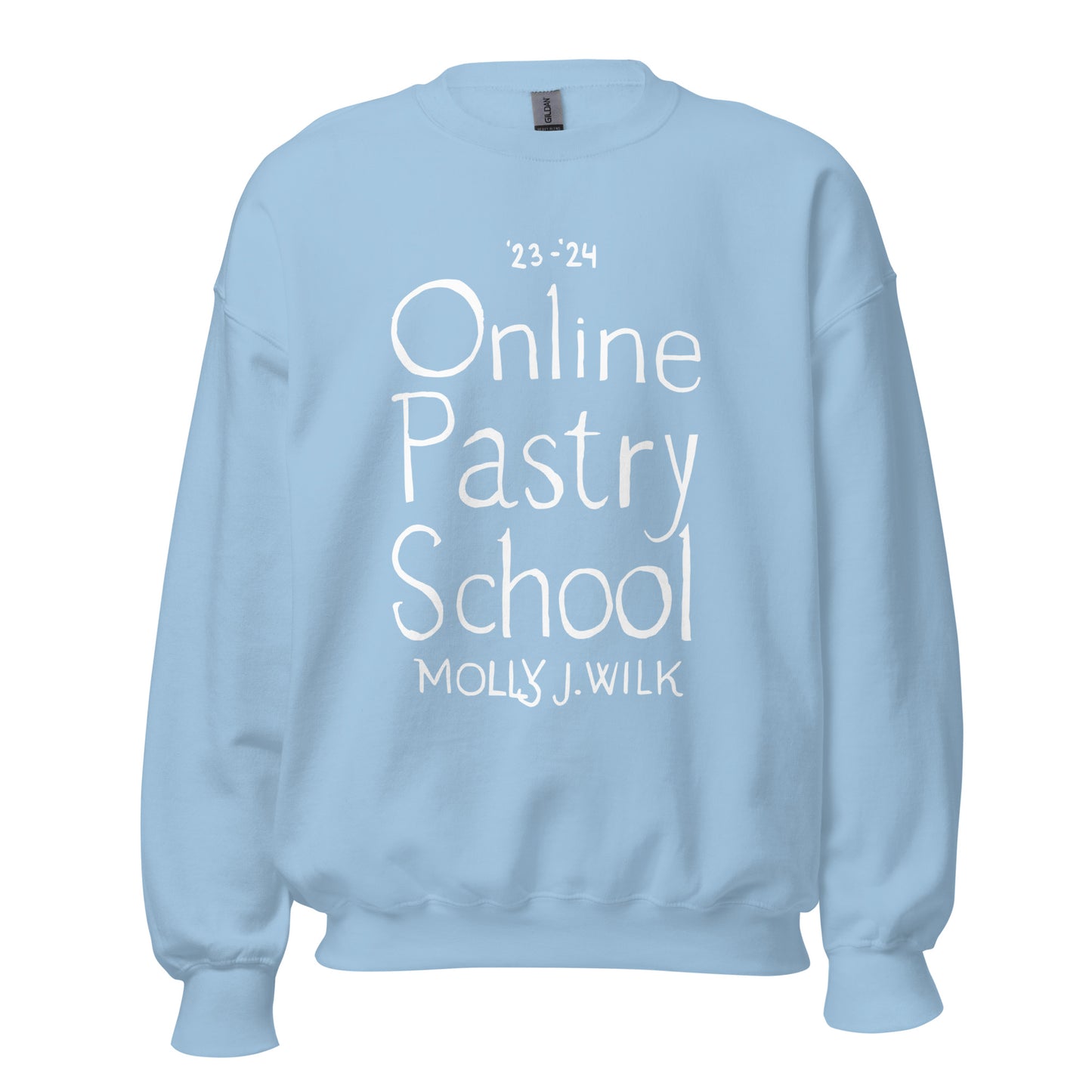 Online Pastry School Sweatshirt - White Text