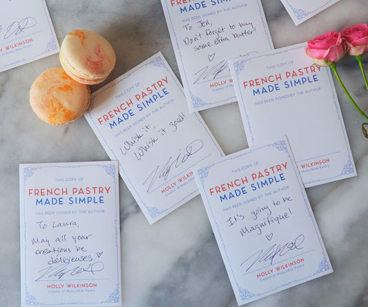 Signed Bookplate for Cookbook